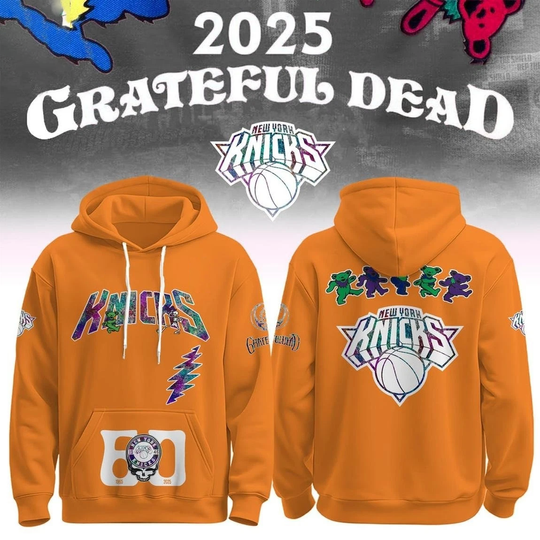 New York Team 3D Hoodie Grateful Dead 60th Champions 2025