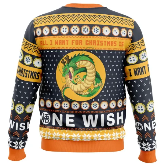 Dragon Ball Z Shenron Christmas Ugly Sweatshirt