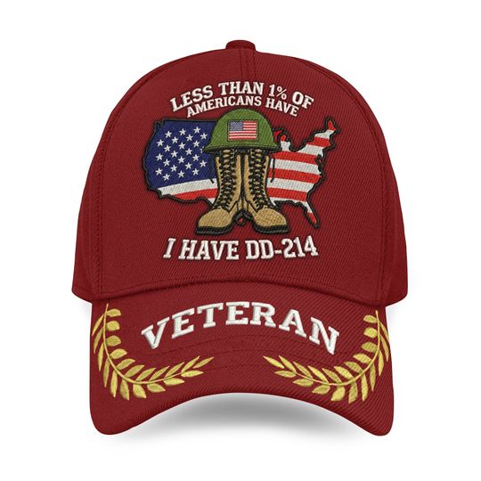 DD214 Veterans Hat, Veteran Hats For Men