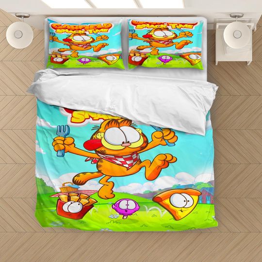 Christmas Garfield Bedding Set, Disney Garfield Bedding Set
