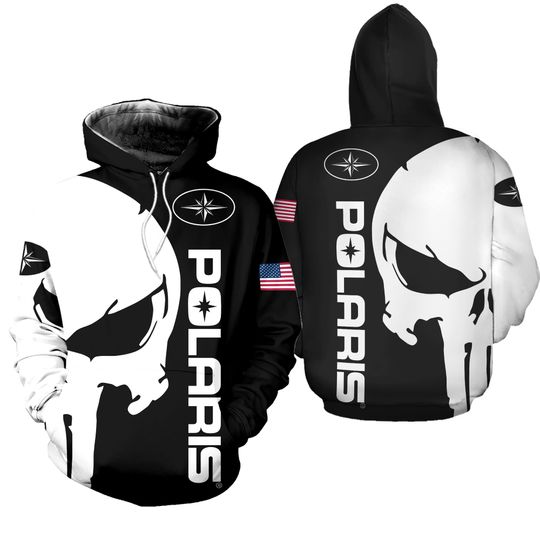 Polaris Skull 3D Lightweight Hoodie For Men