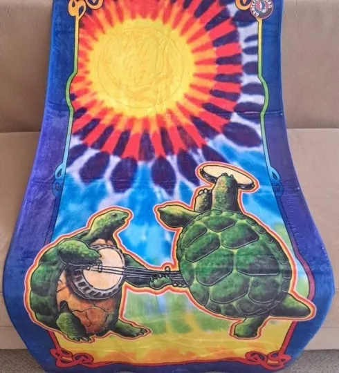 Terrapin Grateful Dead Beach Towel Turtles Skull Sun Bath Pool Gift