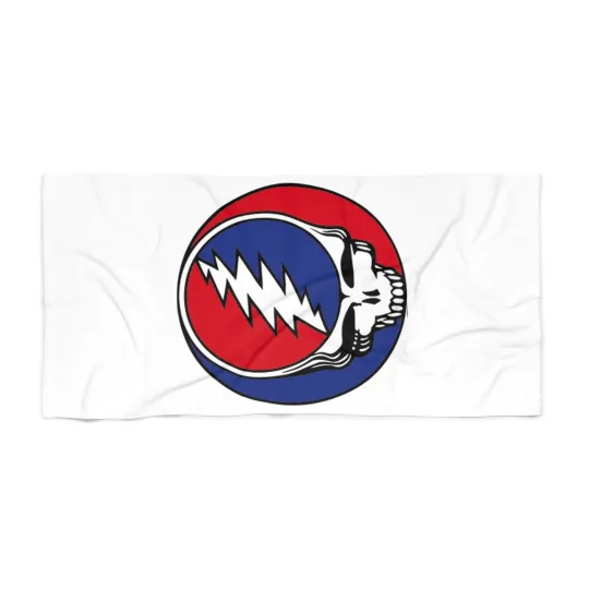 Grateful Dead Stealie Beach Towel