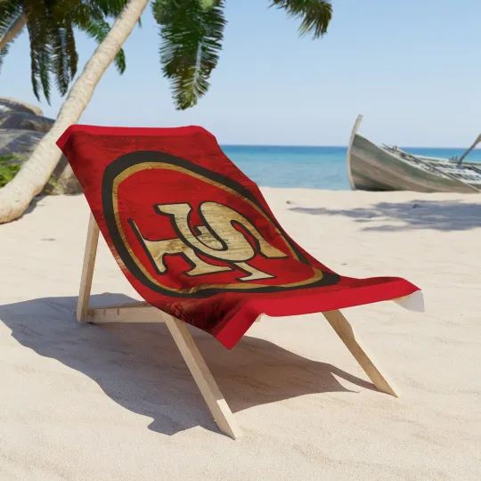 San Francisco 49ers Beach Towel