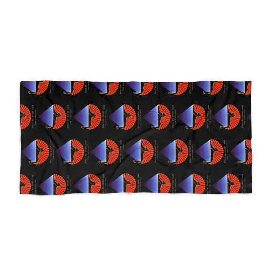 Jerry Garcia Cats Under the Stars Grateful Dead Beach Towel