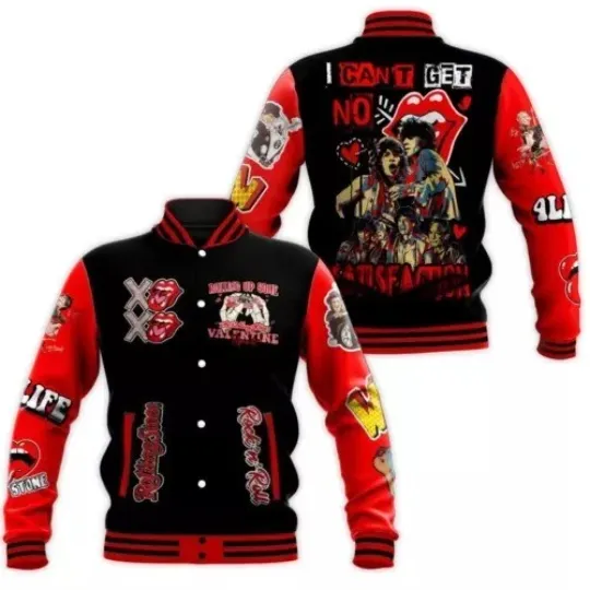 Rock band Music Baseball Jacket For Fan Christmas Gift Holiday