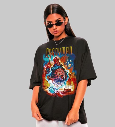 Candyman 1992 Movie T-Shirt Retro Horror Film Tee