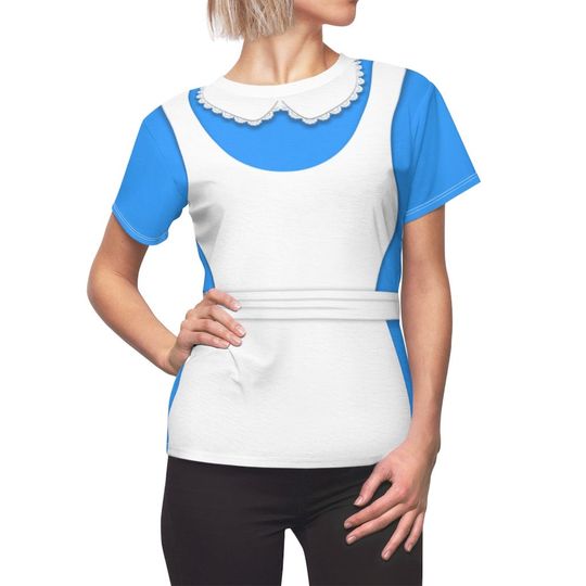 Alice in Wonderland Costume, Alice Women Shirt, Alice Costume, Disney Princess Shirt