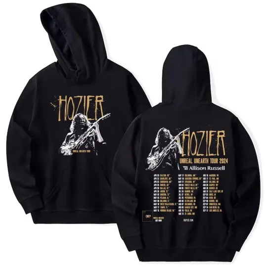 Hozier Unreal Unearth Tour Shirt Unreal Unearth with Special Guest Allison