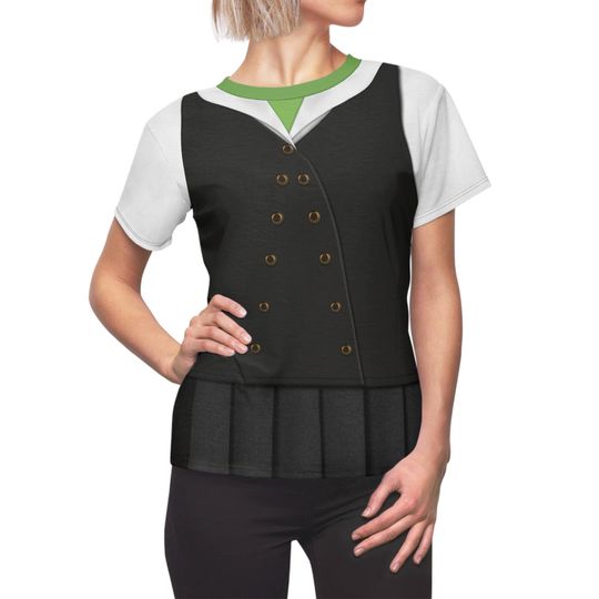 Elphaba Black Shiz Uniform Shirt, Wicked Movie Cosplay, Musical Theater Broadway Costume