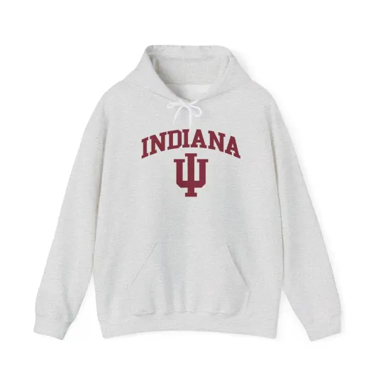 Indiana IU Hoosiers Hoodie Unisex College Football Winter