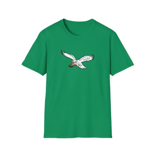 Philadelphia Eagles Kelly Green Throwback T-Shirt