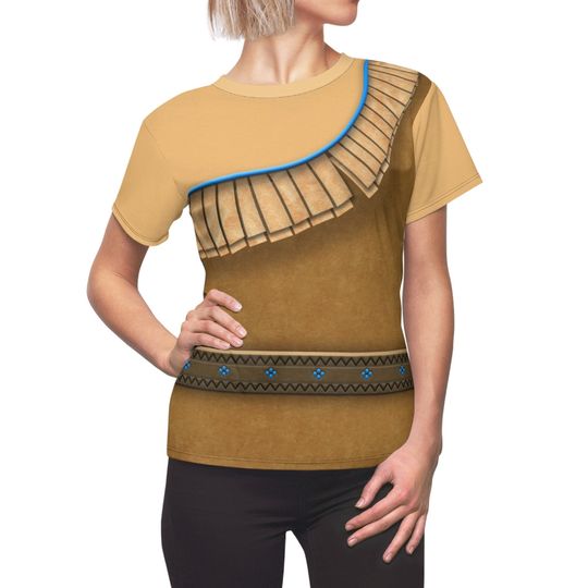 Pocahontas Costume, Pocahontas Women's Shirt, Disney Shirts for Women