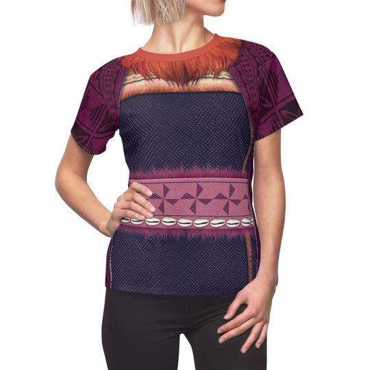 Matangi Women's Shirt, Moana 2 Character Inspired Costume
