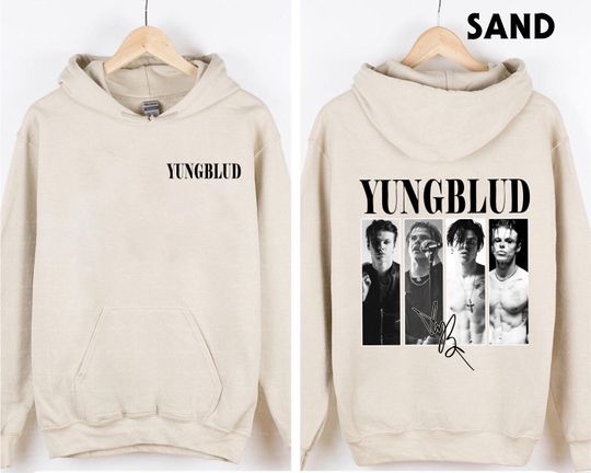 Yungblud Unisex Shirt 2 Sides, Yungblud Kid's Sweatshirt, World Tour Graphic Shirt, Streetwear Sweatshirt, Retro Hoodie