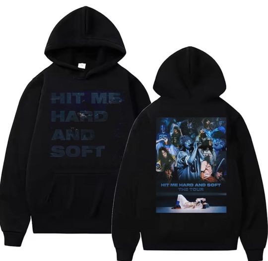 Vintage Music Billie Eilish Graphic Tee, Hit Me Hard And Soft Tour 2025 Shirt