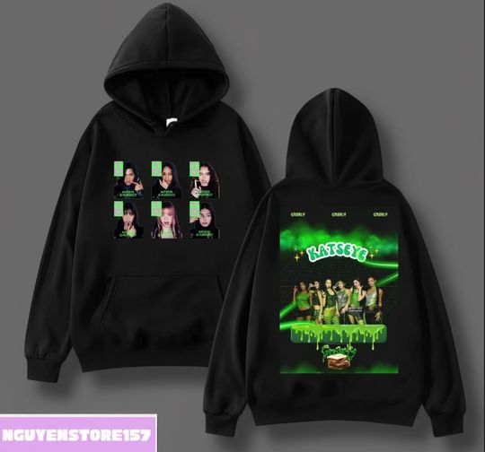 Vintage Katseye Gnarly Graphic Shirt, Katseye Kpop Fan Merch