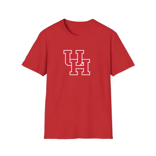 University of Houston Softstyle T-Shirt for Students and College Sports