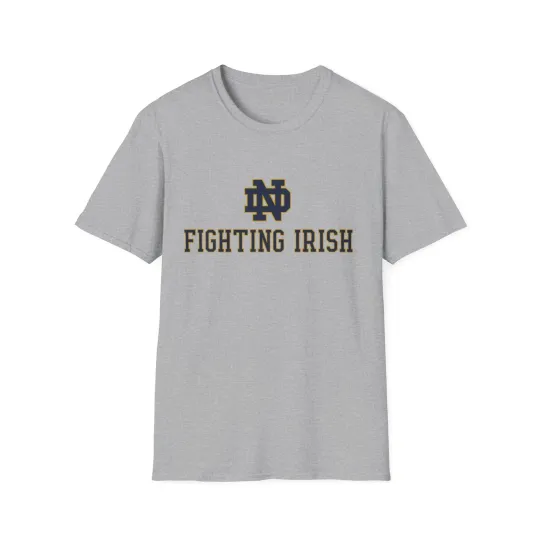 ND Fighting Irish Unisex T-Shirt College Football Fan Apparel