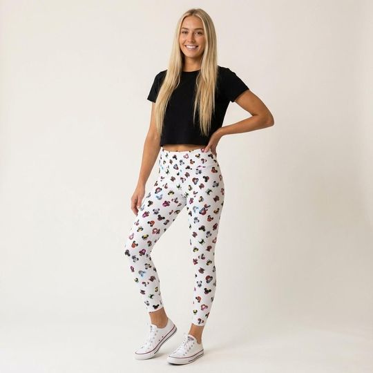 Villains Mouse Ears Women's Yoga Leggings