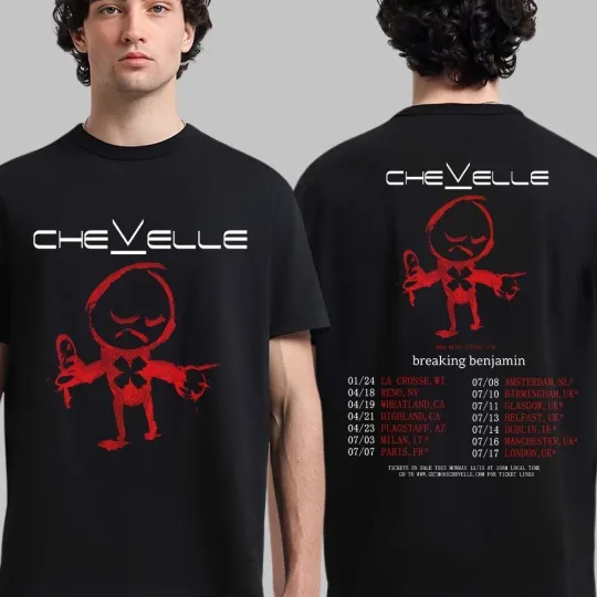 Chevelle World Tour 2026 T-shirt