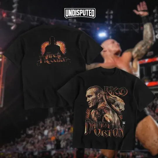 Randy Orton Apex Predator Heavy Cotton Shirt RKO Tshirt Wrestling Entertainment Shirt Wrestling Fan