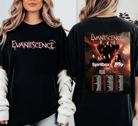 Evanescence North America Tour 2026 T-Shirt