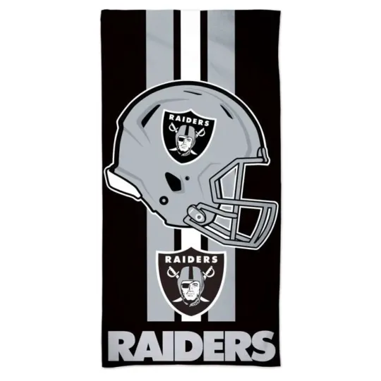 Las Vegas Football Team Raiders Beach Towel