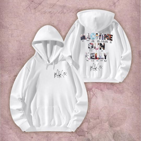 MGK Double-Sided Shirt | Machine Gun Kelly Graphic Tee | Unisex Band Merch