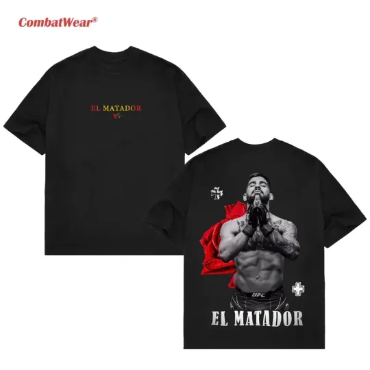 ILIA TOPURIA TEE, El Matador Shirt, Champion UFC Shirt, Spanish Fighter, Boxing