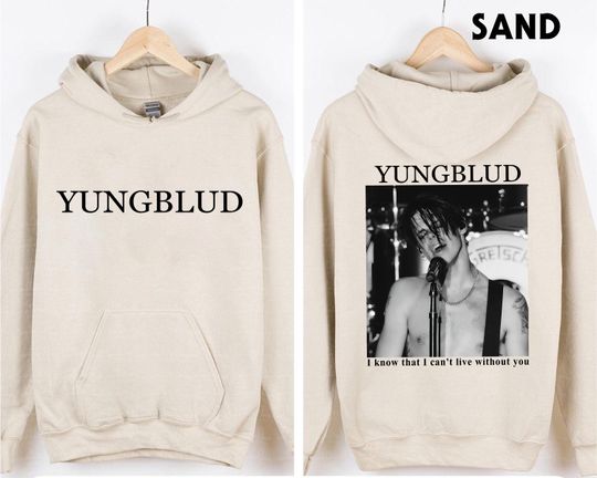 Yungblud Music Tour Unisex Double Sided Graphic Hoodie