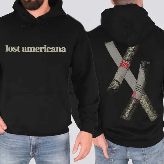Machine Gun Kelly MGK Lost Americana Tour 2025 2026 Merch XX Cigarettes Hoodie