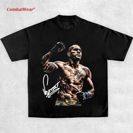 ALEX PEREIRA 2.0 TEE, 2025 Boxing T-shirt, Fighter Tee, Sports Shirt, Vintage