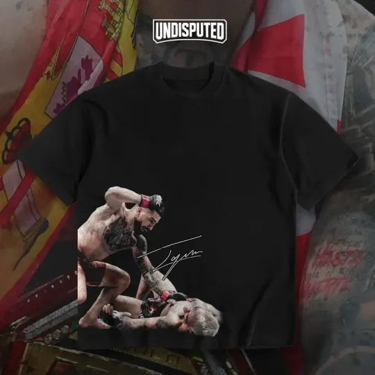 lia Topuria Knock Out Charles Oliveira UFC 317 Heavy Cotton T-shirt MMA Fight Ni