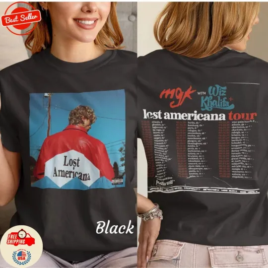 MGK Lost Americana Tour 2026 T-Shirt