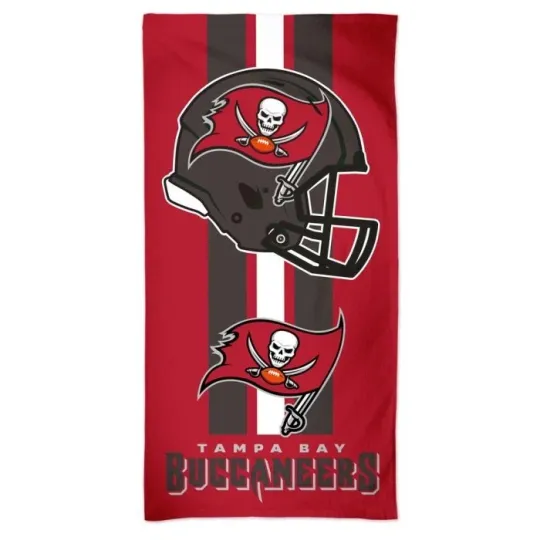 Tampa Bay Football Team Buccaneers Beach Towel