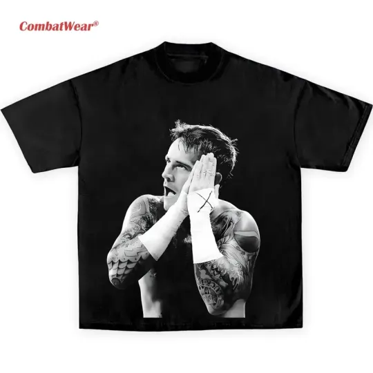 CM PUNK TEE, Wrestling Tee, Wrestling Entertainment Tee, Wrestling Gift, Sports Shirt, Workout