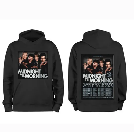 Midnight Til Morning World Tour 2026 Hoodie
