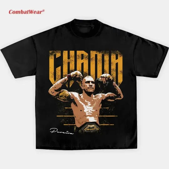 ALEX PEREIRA CHAMA TEE, UFC Poatan Graphic Tee, UFC 320 Shirt, MMA Champion