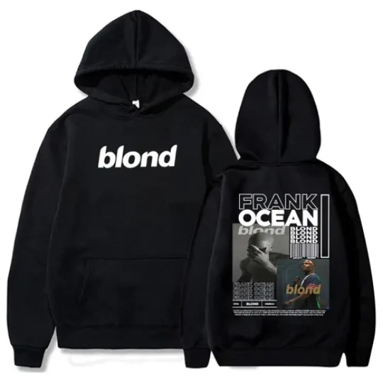 Frank Ocean Blond Album Double Sided Hoodie - Unisex Sportswear