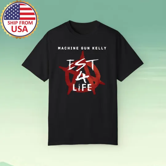 MGK Machine Gun Kelly Est 4 Life Men's T-Shirt