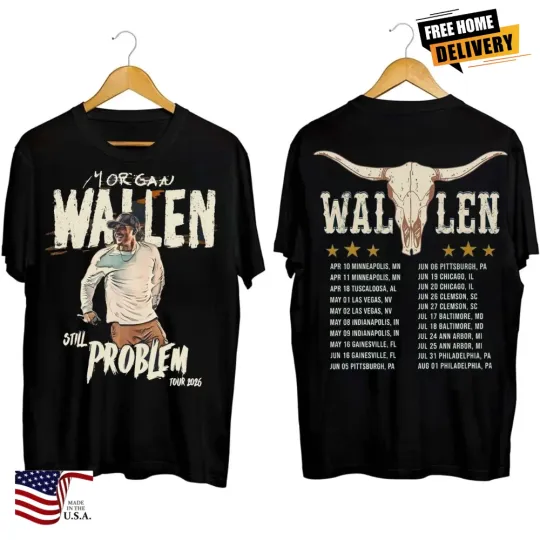 Wallen Western Still the Problem Tour 2026 Country Music T-Shirt
