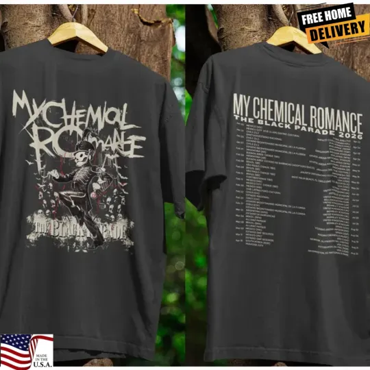 My Chemical Romance The Black Parade Tour 2026 T-Shirt