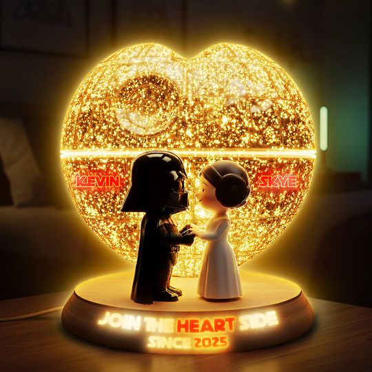 Destiny Couple Light Box - Personalized Gift For Couples, Valentine Gift, Wedding Gift