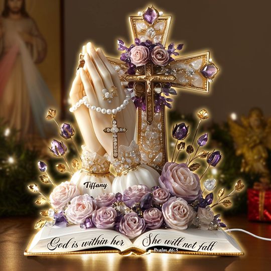 Personalized Gifts For Christians Acrylic Light Box