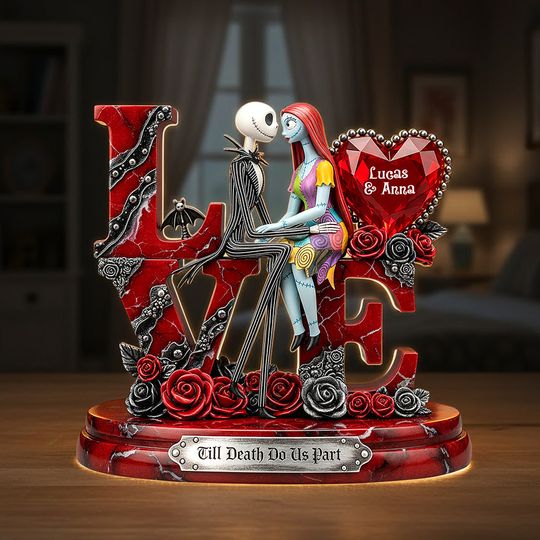 Personalized Gifts For Couple Acrylic Light Box, Valentine Gift, Wedding Gift