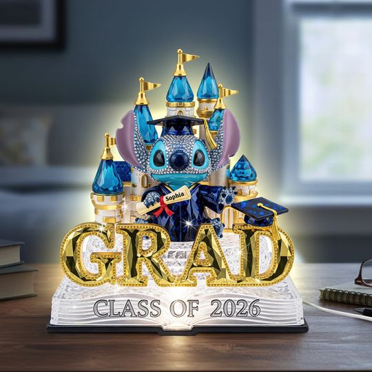 Graduation Acrylic Light Box - Personalized Gifts For Graduates