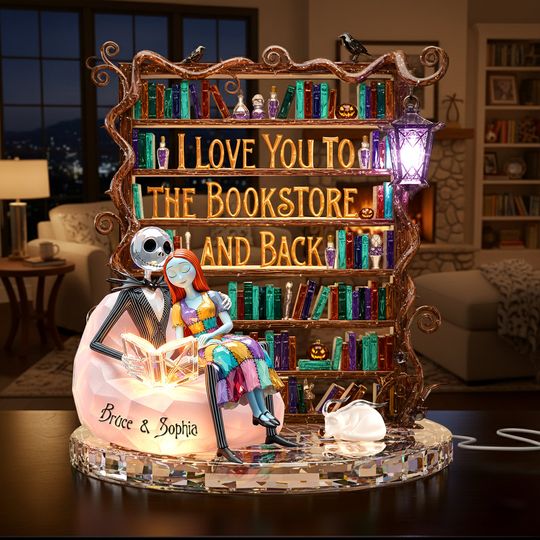 Storybook Romance Light Box - Personalized Gift For Couples