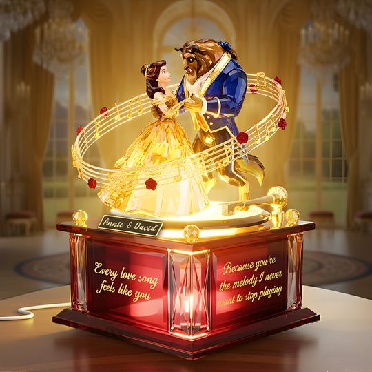 Couple Love Song Acrylic Light Box - Personalized Gifts For Couple