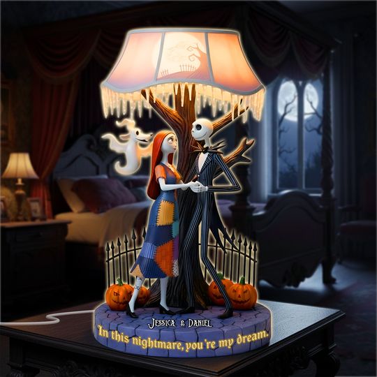 Dancing Couple Acrylic Light Box - Personalized Gifts For Couple